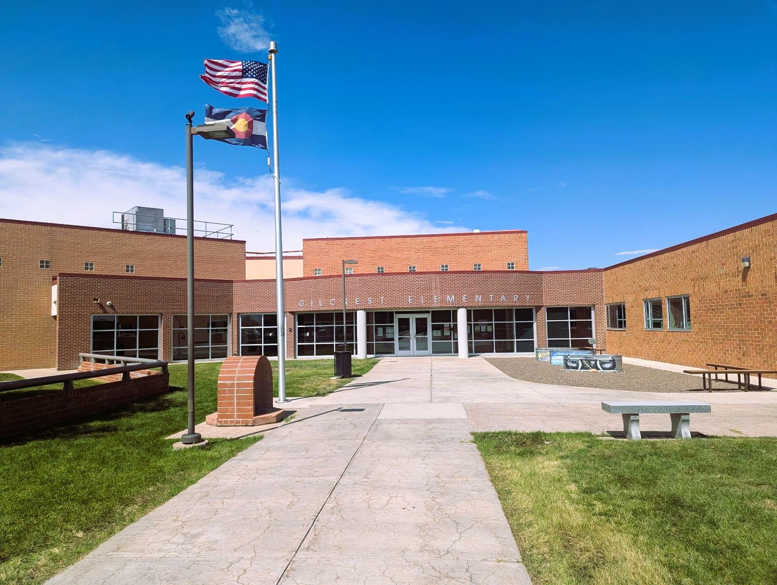 Gilcrest Elementary Main Entrance